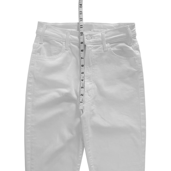 MOTHER White Cropped Flare Jeans - Picture 7 of 11